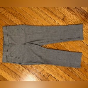 Black checkered work pants - size medium